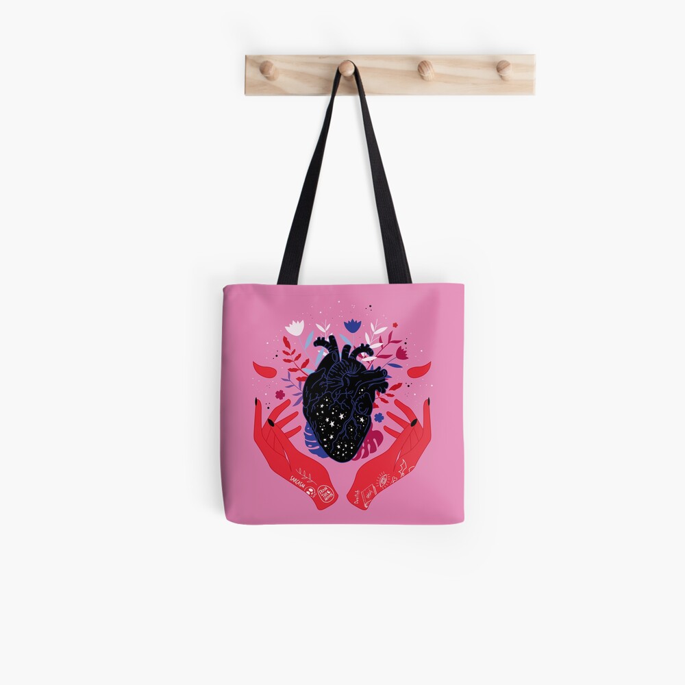 Devilish Heart Tote Bag