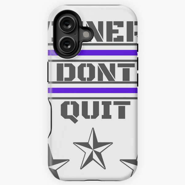 Item preview, Winners Dont Quit designed and sold by Petermac44.