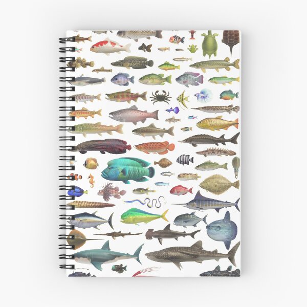 Item preview, ALL FISH N STUFF Critterpedia designed and sold by Stuck at Home.