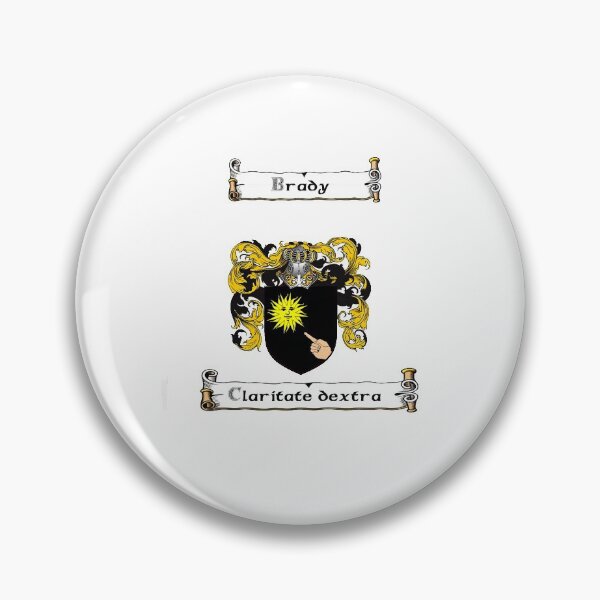 Item preview, Brady Family Crest and Motto designed and sold by Hibernia29.