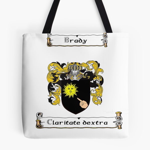 Item preview, Brady Family Crest and Motto designed and sold by Hibernia29.