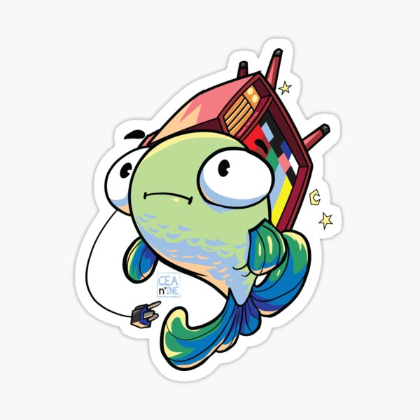 NINE - Tele on my mine Sticker