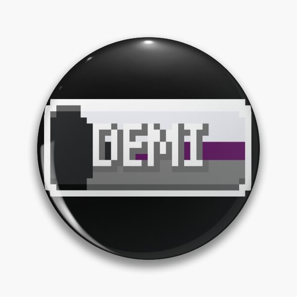 Item preview, Etiqueta de tipo de orgullo demisexual designed and sold by fubblers.