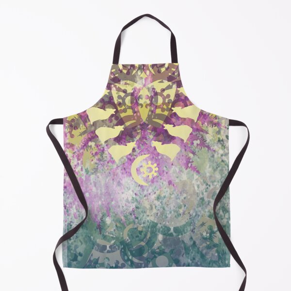 Item preview, Many More Wolves and Many More Mandalas in Yellow, Purple, Green designed and sold by WatersEdgeGal.