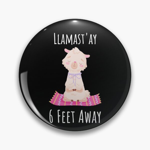 Item preview, Llamast'ay Yoga 6 Feet Away designed and sold by hasnimed.