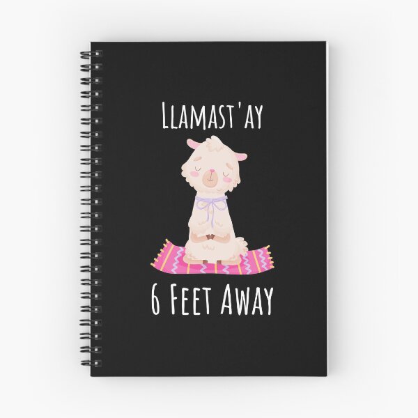 Item preview, Llamast'ay Yoga 6 Feet Away designed and sold by hasnimed.