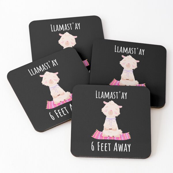 Item preview, Llamast'ay Yoga 6 Feet Away designed and sold by hasnimed.