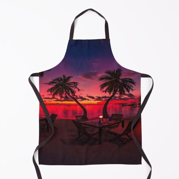 Item preview, Sunset Palm trees Beach View designed and sold by Ashraf Can.