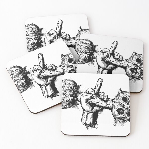 Item preview, Middle Finger with bone and skulls | Freedom designed and sold by Antennaa.