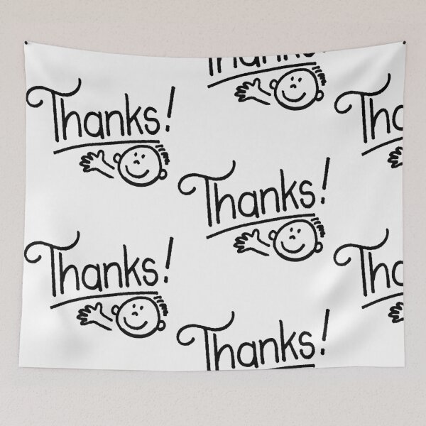 Item preview, Thanks designed and sold by Kazoza.