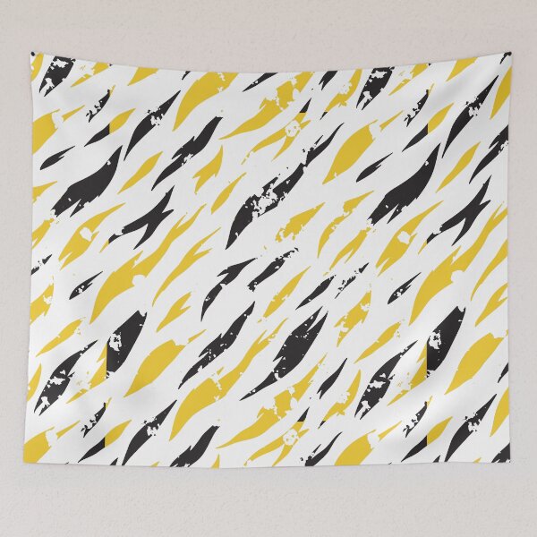 Item preview, Yellow and Black Zebra Pattern designed and sold by masterbones.