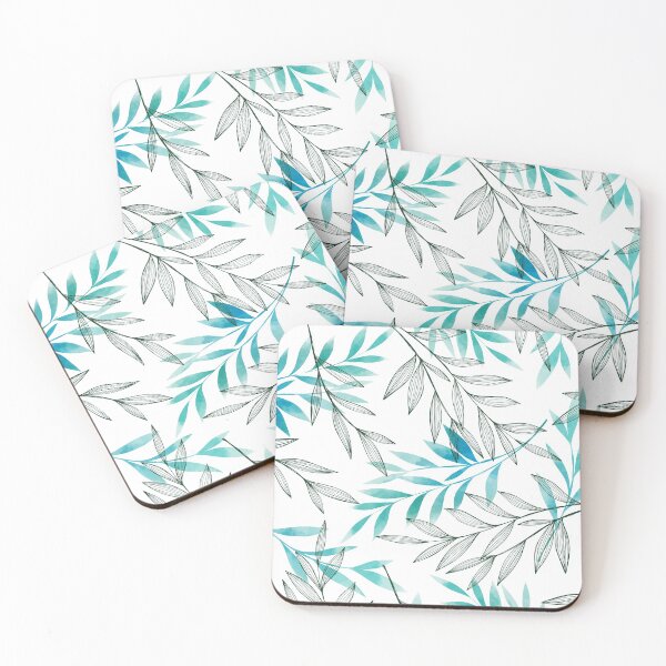 Item preview, Summer Retro Flowers Pattern designed and sold by anabear-art.