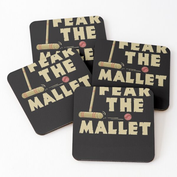 Item preview, Funny Croquet Fear The Mallet Graphic designed and sold by Dan66.