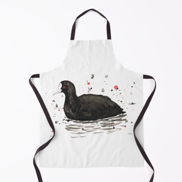 Item preview, An ink drawing of a common coot. designed and sold by Bwiselizzy.