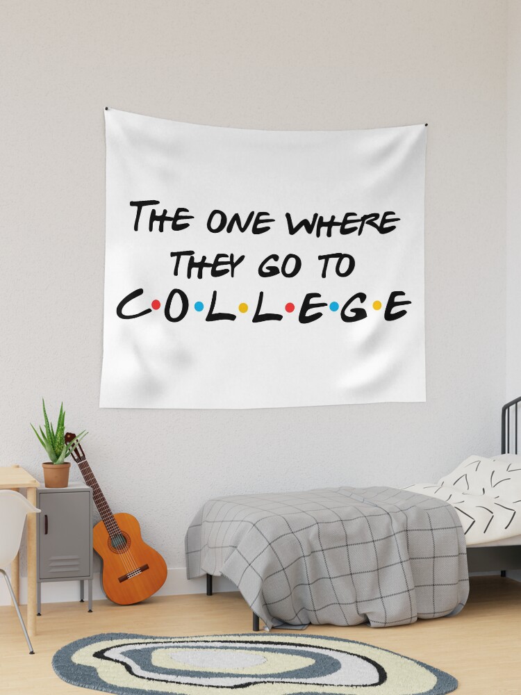 Redbubble college online tapestry