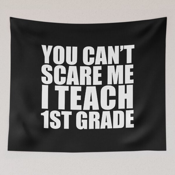 Item preview, You can't scare me I teach 1st Grade Teacher Halloween designed and sold by losttribe.