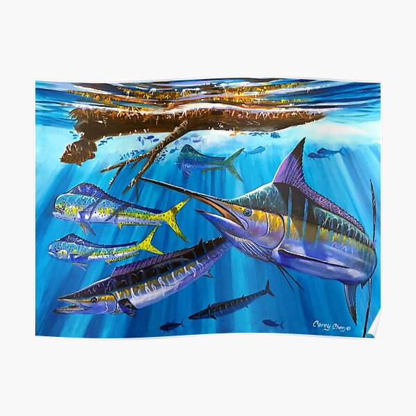 Marlin hunter Poster
