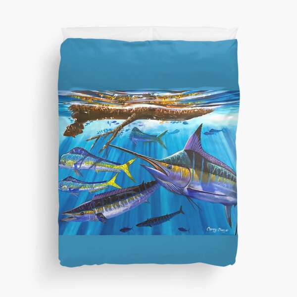 Marlin hunter Duvet Cover