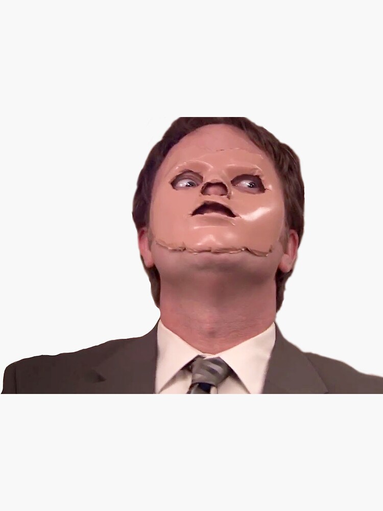 BEKECH TV Show The Office Inspired Gift The Office Dwight Schrute Character Lanyard Gift for The Office Lovers Girls Women Company TV Series Fans Gift