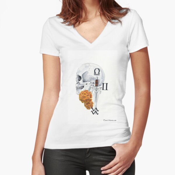 Fitted V-Neck T-Shirt