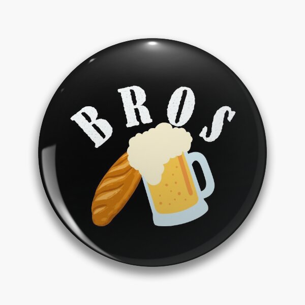 Item preview, Beer and bread are bros designed and sold by likebakerdo.