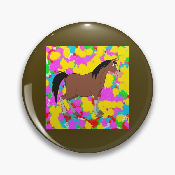 Item preview, Horse Pop Colour/Color Tie Dye Background Funky Cool designed and sold by IBMClothing.