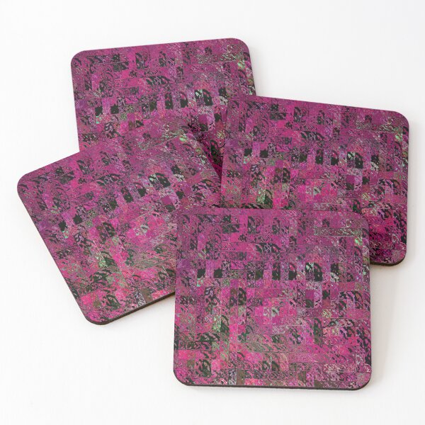Item preview, Pink Abstract Blocks designed and sold by Gilda Axelrod.