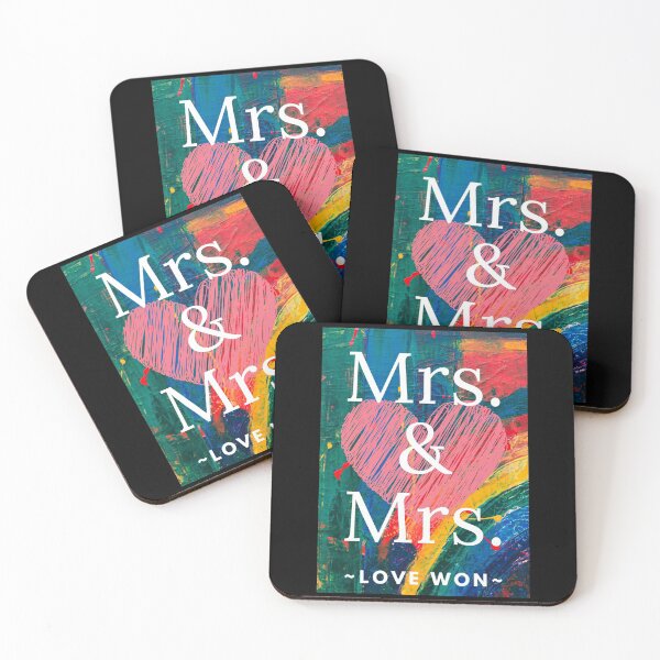 Item preview, Mrs & Mrs - love won designed and sold by gnattynat.