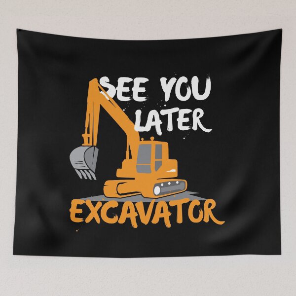Item preview, Funny Excavator Pun designed and sold by Myshelter.