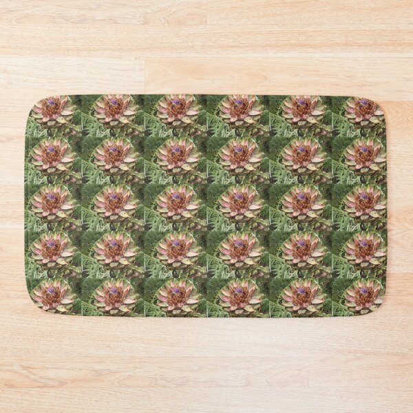 Item preview, Artichoke Flower with a Dozy Bee in Situ designed and sold by GoNatureDesigns.
