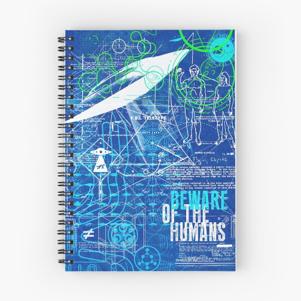 Item preview, CUIDADO CON LOS HUMANOS. OVNI. designed and sold by danry.