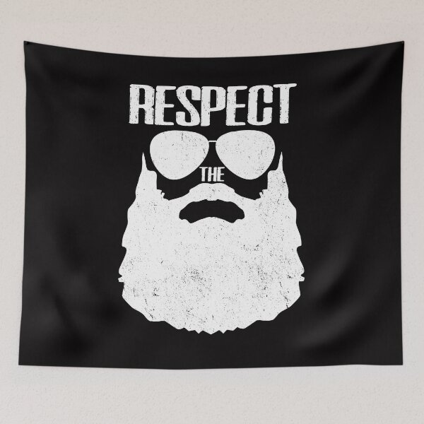 Item preview, Respect beard growth beard man designed and sold by Imutobi.