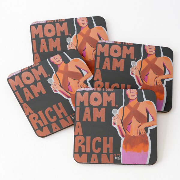 Item preview, Mom, I am a Rich Man designed and sold by artworkbyal.