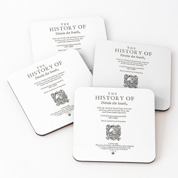 Item preview, Shakespeare's Henry IV, Pt 1 Front Piece - Simple Black Text Version designed and sold by Styled Vintage.