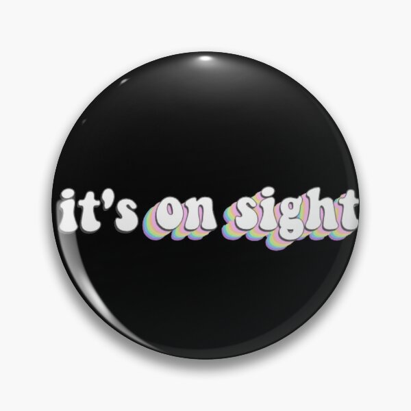 Item preview, it's on sight transparent sticker designed and sold by emilymelo.
