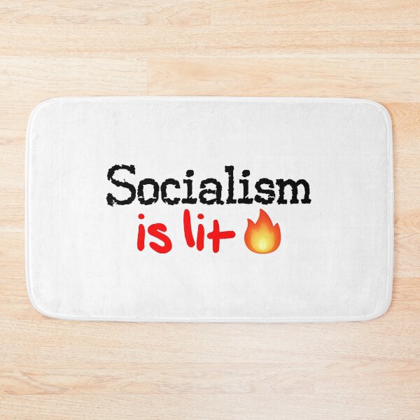 Item preview, Socialism is Lit! designed and sold by DoodleDashCollective.