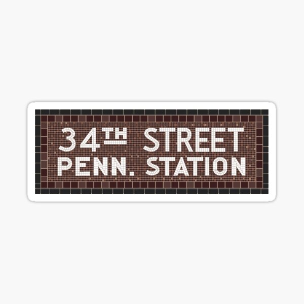 Item preview, 34th street & Penn Station designed and sold by RossDillon.