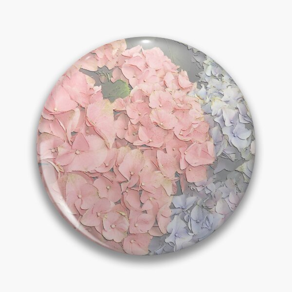 Item preview, Pastel pink and blue hydrangea designed and sold by ThePoodleandCo.