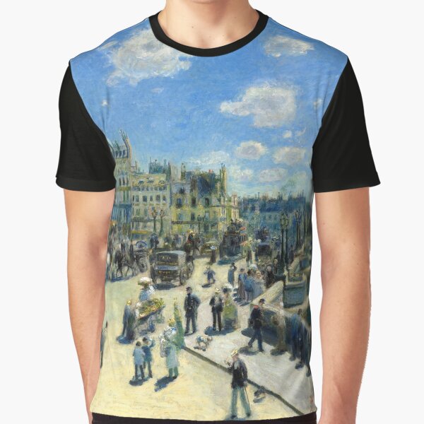 Pont Neuf, Paris, by Auguste Renoir Graphic T-Shirt