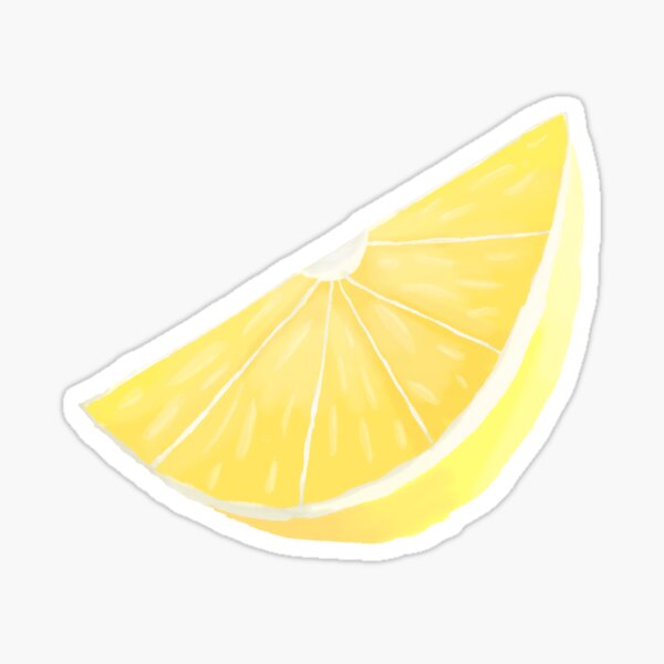 Highlighter Lemon Sticker