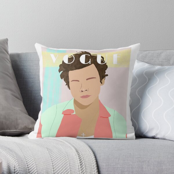 Harry Styles Vogue Art Cojín