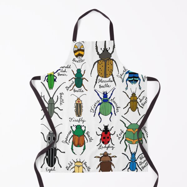 Item preview, Beetles || Bugs || Insects || Pattern designed and sold by Hilary Leslie.