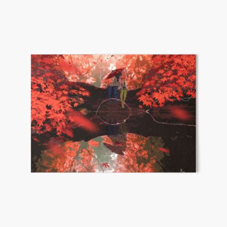 Mitsuri Kanroji and Obanai Iguro - Demon Slayer Art Board Print