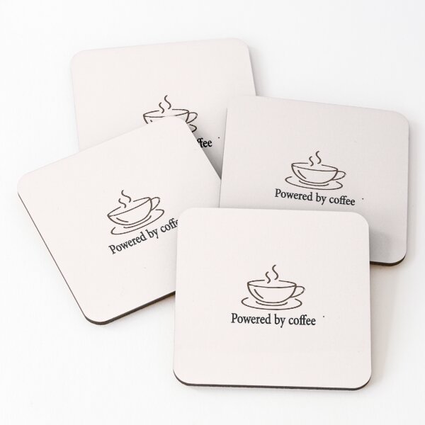 Item preview, POWERD BY COFFEE designed and sold by saidaone.