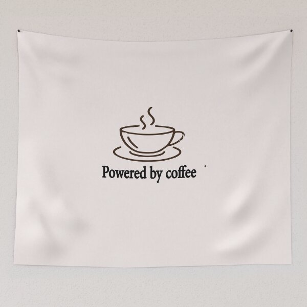 Item preview, POWERD BY COFFEE designed and sold by saidaone.