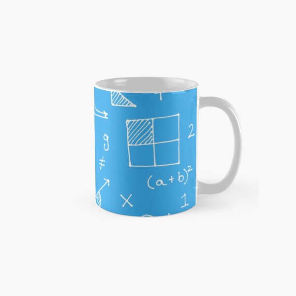Math formulae (blue) Classic Mug