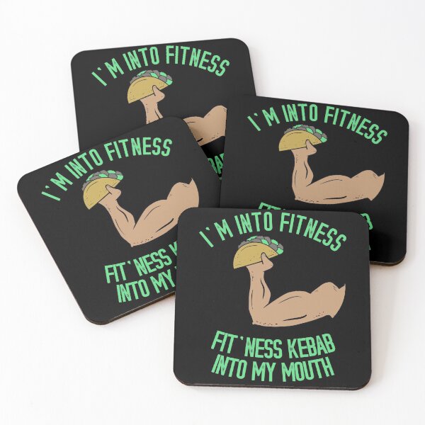 Item preview, I'm into Fitness Kebab into My Mouth Funny Kebab designed and sold by Dan66.