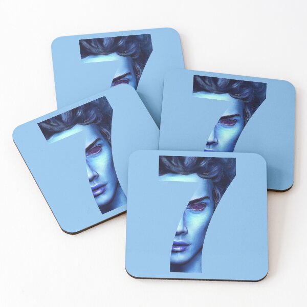 Item preview, Seven - 7 blue designed and sold by fdlee.