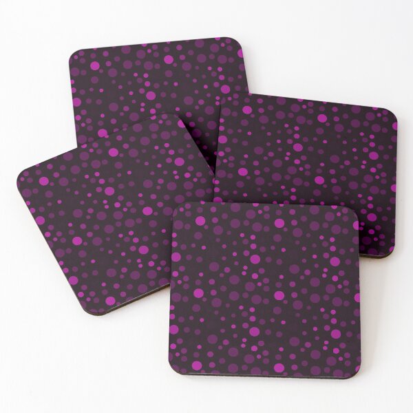 Item preview, Classic Purple and Fuscia Spotted and dotted Aesthetic Pattern designed and sold by LJWDesigns.