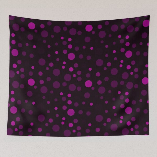 Item preview, Classic Purple and Fuscia Spotted and dotted Aesthetic Pattern designed and sold by LJWDesigns.